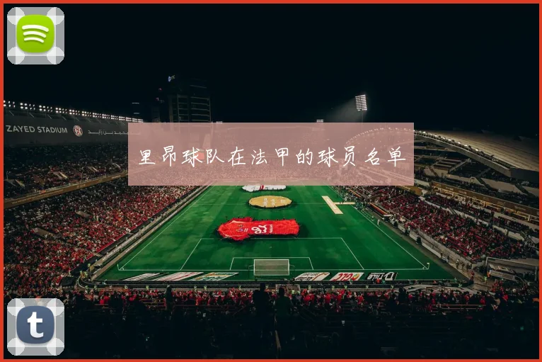 里昂球队在法甲的球员名单